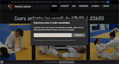 Desktop Screenshot of marcqaikido.com